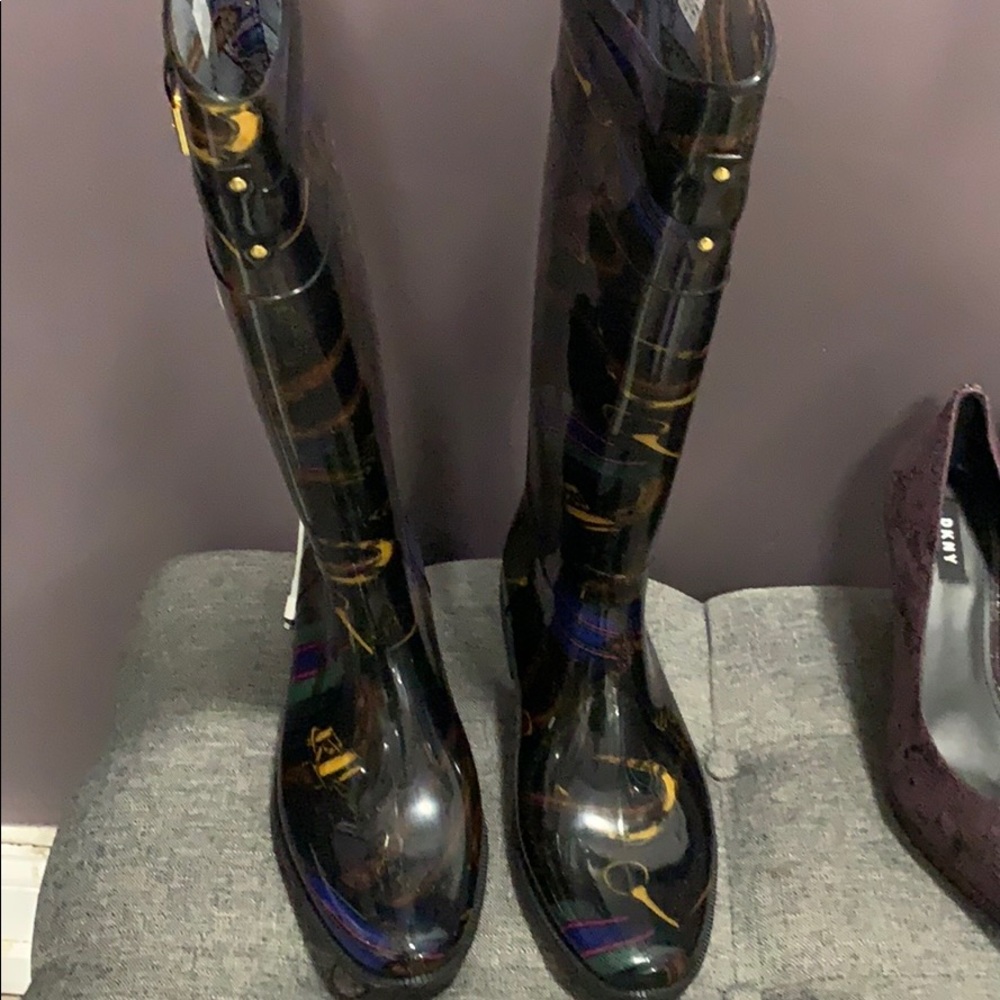 🎊🌟 Ralph Lauren High Rain Boots 👢